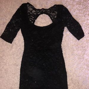 Black Lacey dress